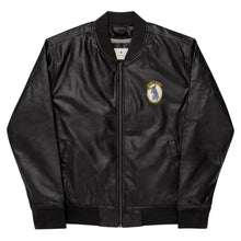 Load image into Gallery viewer, Leather Bomber Jacket