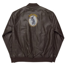 Load image into Gallery viewer, Leather Bomber Jacket