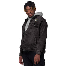 Load image into Gallery viewer, Unisex denim sherpa jacket