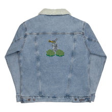 Load image into Gallery viewer, Unisex denim sherpa jacket