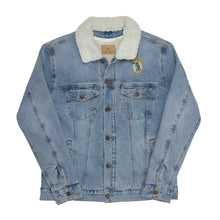 Load image into Gallery viewer, Unisex denim sherpa jacket