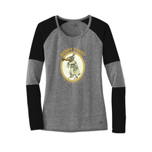 Load image into Gallery viewer, New Era Ladies Tri-Blend Performance Baseball Tee. LNEA132