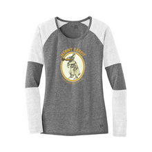 Load image into Gallery viewer, New Era Ladies Tri-Blend Performance Baseball Tee. LNEA132